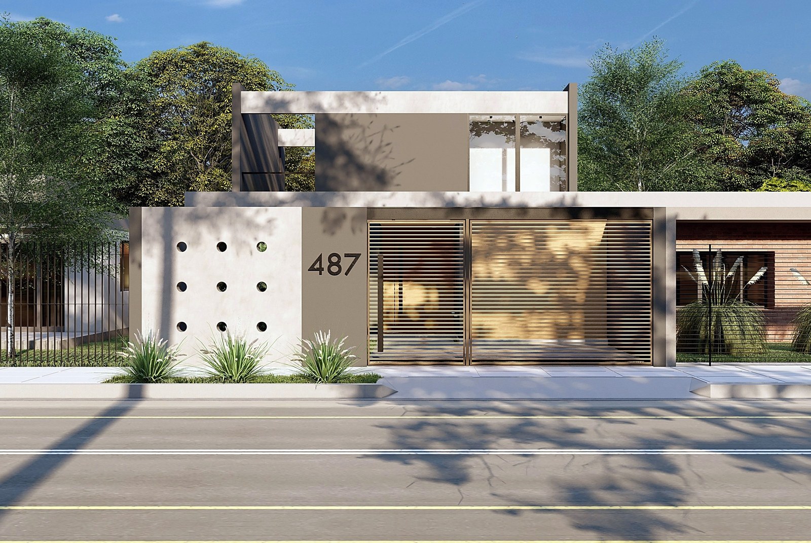 Casa 28, vivienda en Neuquén: render del proyecto