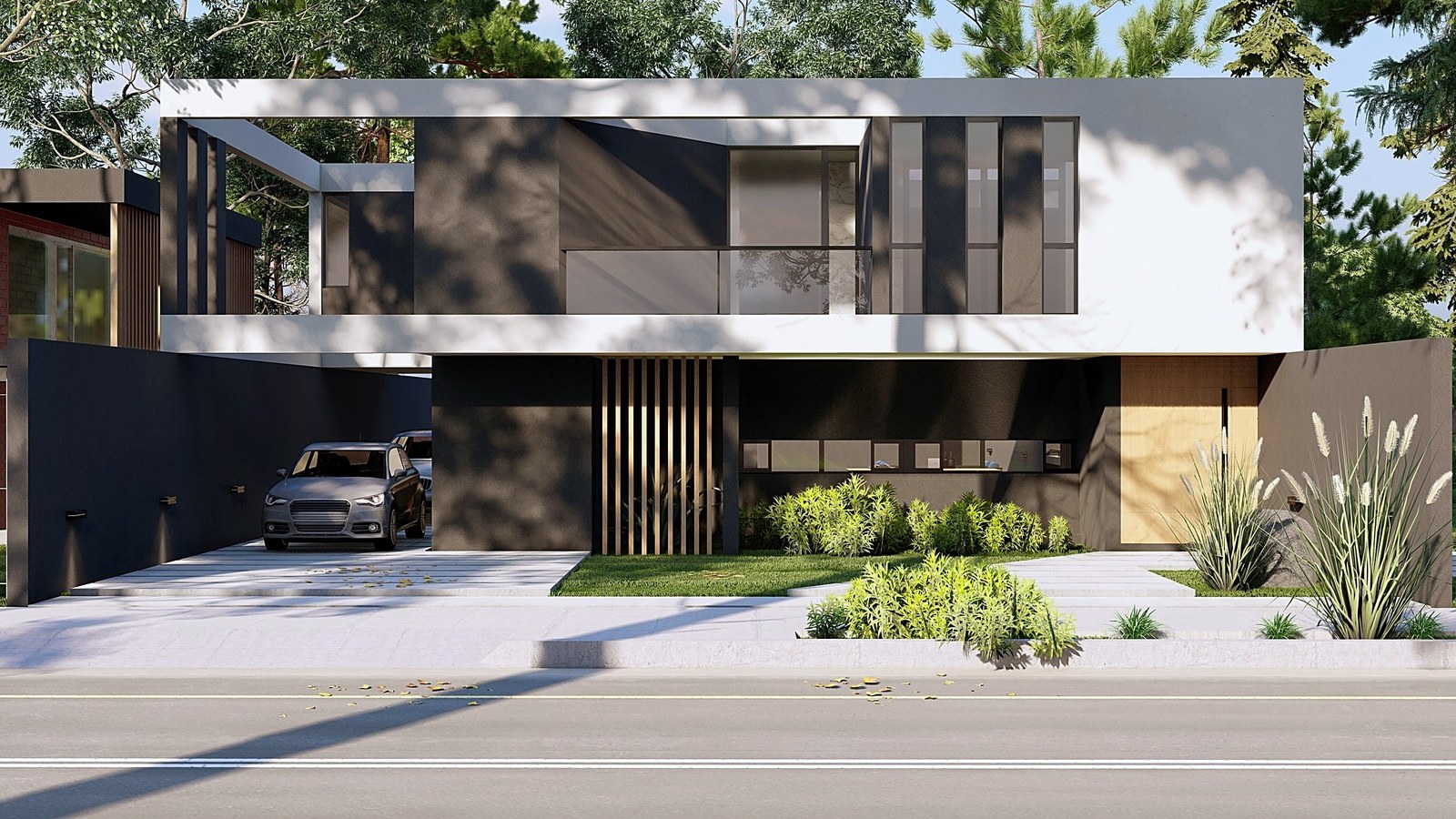 Casa Héctor, vivienda en Neuquén: render del proyecto