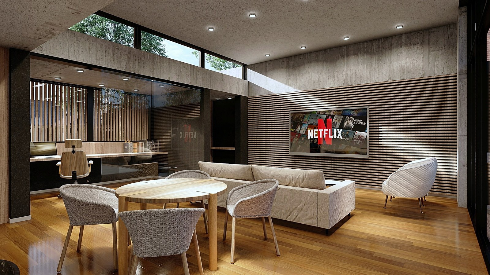 Casa PB en Neuquén capital: render del proyecto 2 de 2