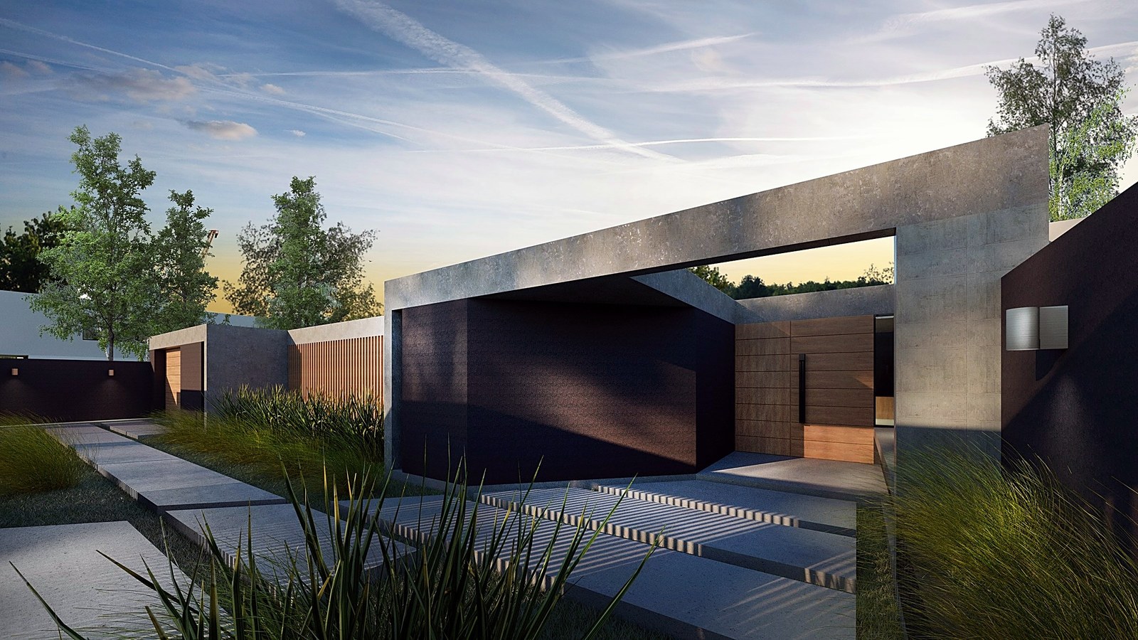 Casa Virginia, vivienda en Neuquén: render del proyecto