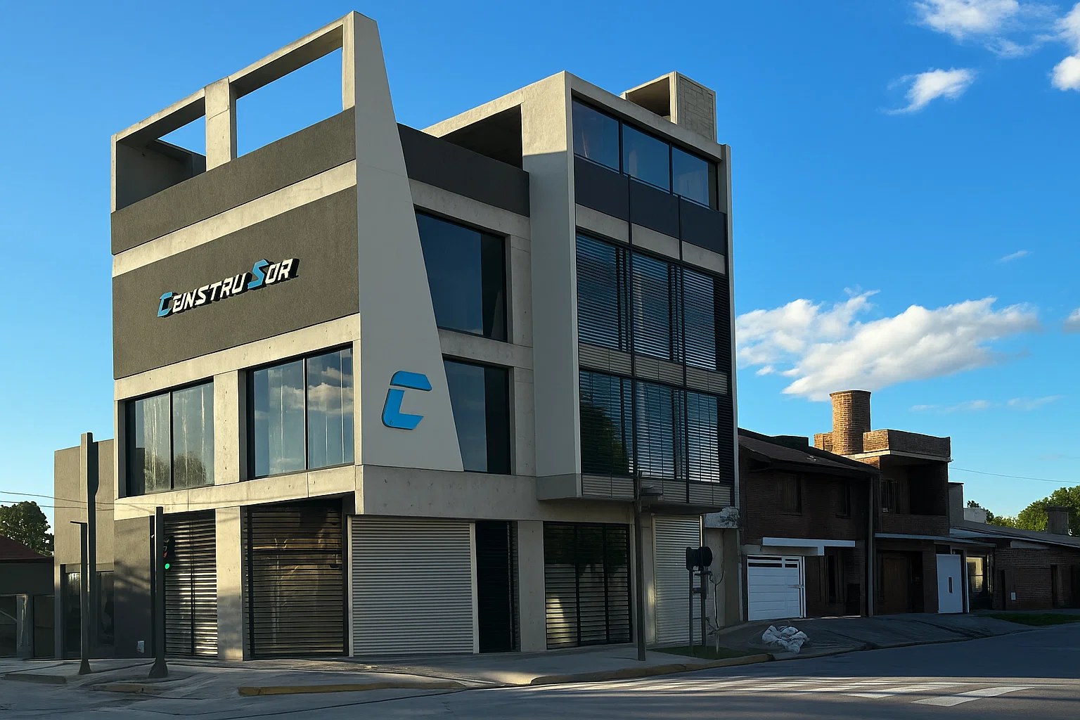 Construsur, edificio corporativo en Neuquén: render del proyecto