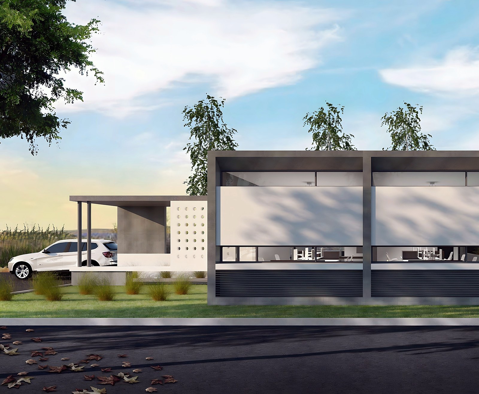 Galpón Veni en Neuquén: render del proyecto 2 de 2