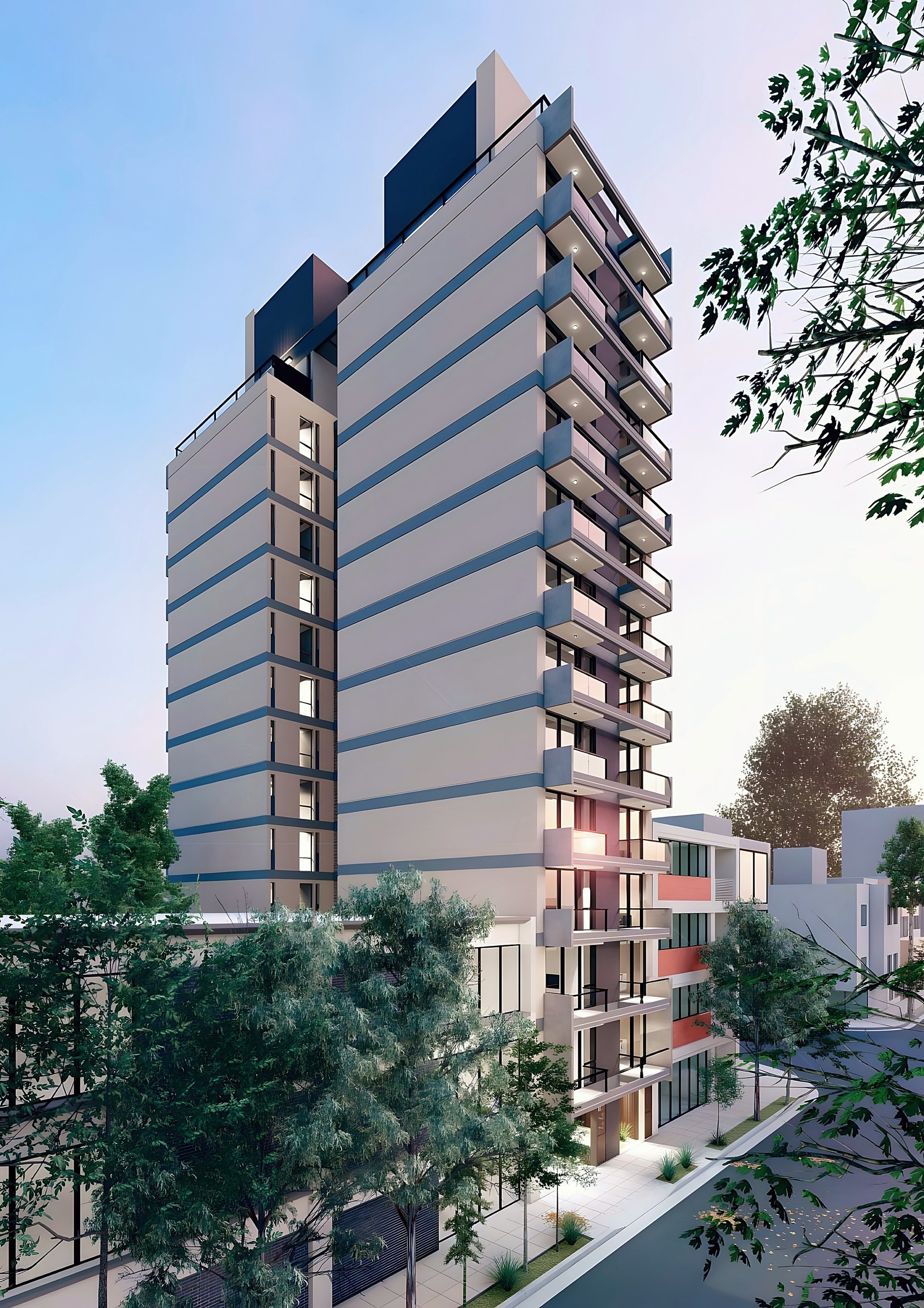 Velvet en Neuquén: render del proyecto 3 de 8