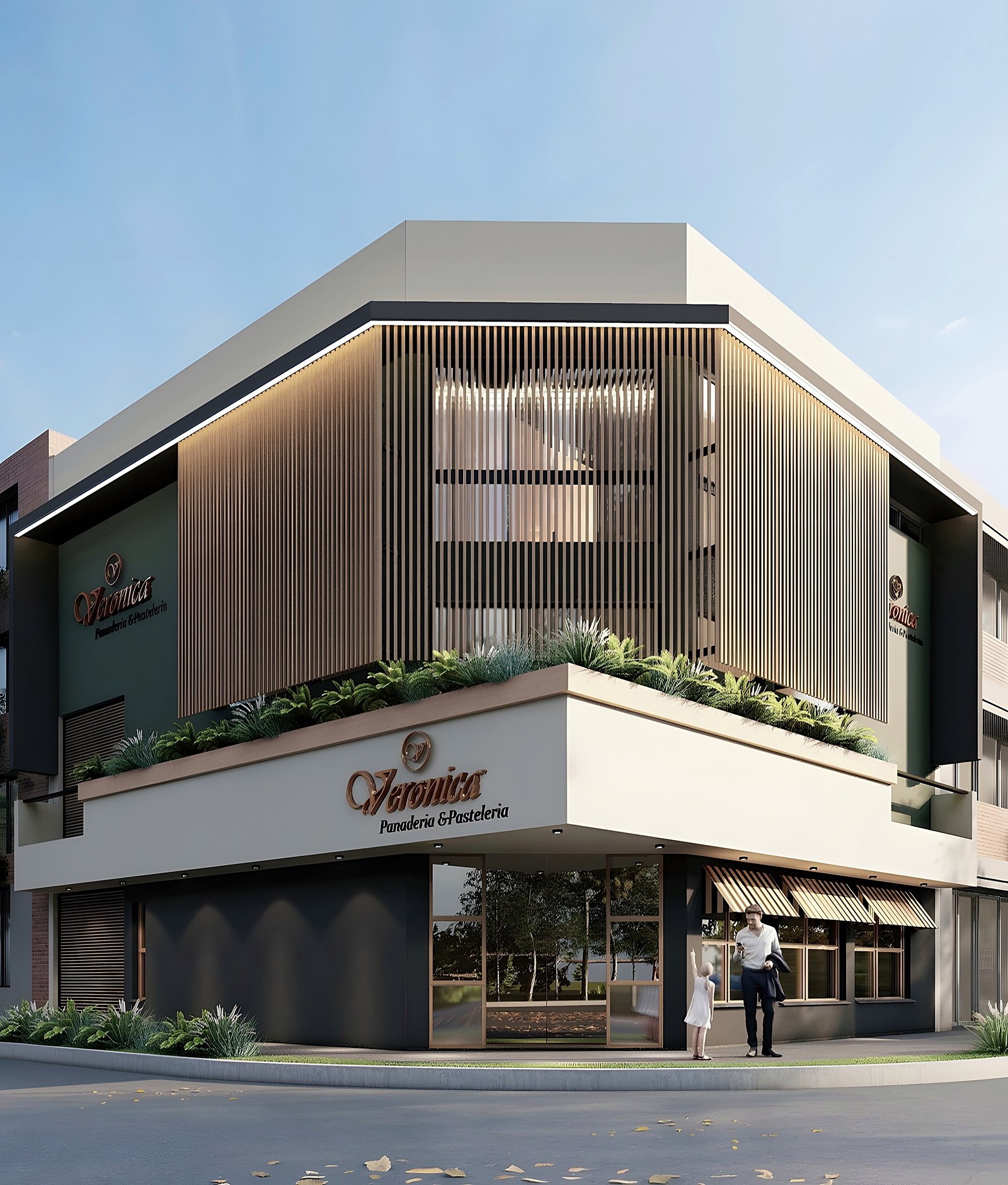 Verónica, edificio comercial en Neuquén: render del proyecto